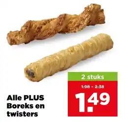 PLUS Alle PLUS Boreks en twisters aanbieding