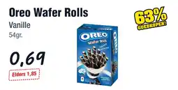 Budget Food Oreo Wafer Rolls aanbieding
