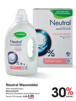 Sligro Neutral Wasmiddel aanbieding