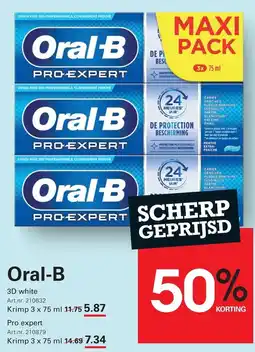 Sligro Oral-B Pro-expert aanbieding