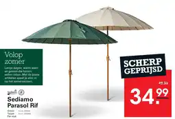 Sligro Sediamo Parasol Rif aanbieding
