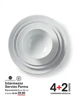 Sligro Intermezzo Servies Parma aanbieding