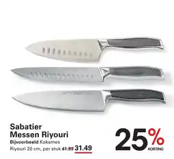 Sligro Sabatier Messen Riyouri aanbieding