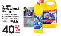 Sligro Glorix Professional Reinigers aanbieding