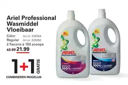 Sligro Ariel Professional Wasmiddel Vloeibaar aanbieding