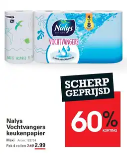 Sligro Nalys Vochtvangers keukenpapier aanbieding