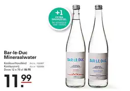 Sligro Bar-le-Duc Mineraalwater aanbieding