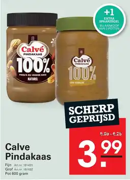 Sligro Calve Pindakaas aanbieding