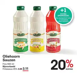 Sligro Oliehoorn Sauzen aanbieding