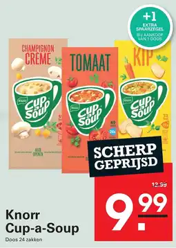 Sligro Knorr Cup-a-Soup aanbieding