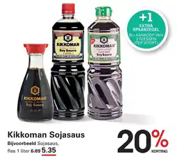 Sligro Kikkoman Sojasaus aanbieding