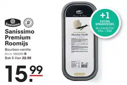 Sligro Sanissimo Premium Roomijs aanbieding
