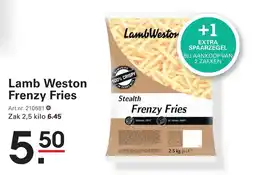 Sligro Lamb Weston Frenzy Fries aanbieding