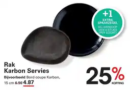 Sligro Rak Karbon Servies aanbieding