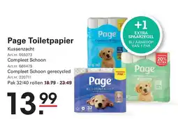 Sligro Page Toiletpapier aanbieding