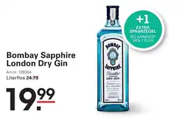 Sligro Bombay Sapphire London Dry Gin aanbieding