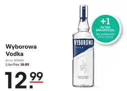 Sligro Wyborowa Vodka aanbieding