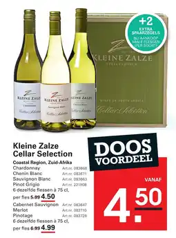 Sligro Kleine Zalze Cellar Selection aanbieding