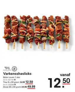 Sligro Kaldenberg Varkensshaslicks aanbieding