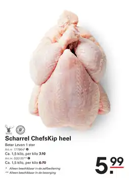Sligro Scharrel ChefsKip heel aanbieding