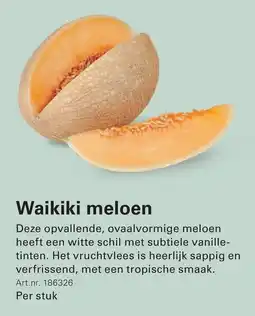Sligro Waikiki meloen aanbieding