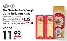 Sligro De Goudsche Waegh Jong belegen kaas aanbieding
