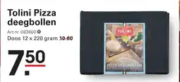 Sligro Tolini pizza deegbollen aanbieding