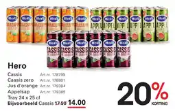 Sligro Hero Cassis aanbieding