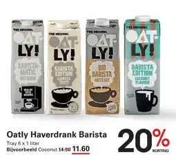Sligro Oatly Haverdrank Barista aanbieding