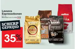 Sligro Lavazza Espressobonen aanbieding