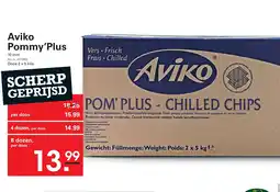 Sligro Aviko Pommy'Plus aanbieding