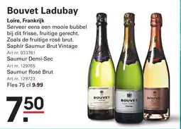 Sligro Bouvet Ladubay aanbieding