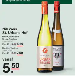 Sligro Nik Weis St. Urbans-Hof aanbieding
