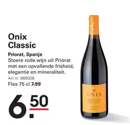 Sligro Onix Classic aanbieding