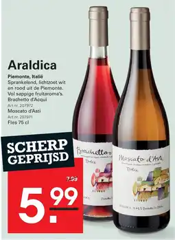 Sligro Araldica Brachetto d'Acqui aanbieding