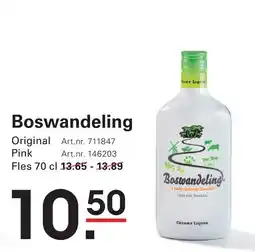 Sligro Boswandeling aanbieding