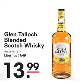 Sligro Glen Talloch Blended Scotch Whisky aanbieding