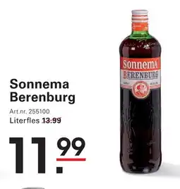 Sligro Sonnema Berenburg aanbieding