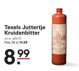 Sligro Texels Juttertje Kruidenbitter aanbieding