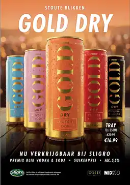 Sligro Gold Dry aanbieding
