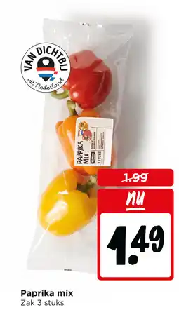 Jumbo Paprika mix aanbieding