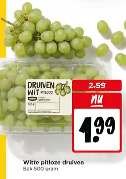 Jumbo Witte pitloze druiven aanbieding