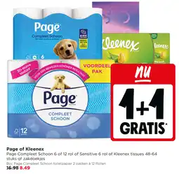 Jumbo Page of Kleenex aanbieding