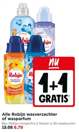 Jumbo Alle Robijn wasverzachter of wasparfum aanbieding