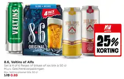 Jumbo 8.6, Veltins of Alfa aanbieding