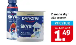 Hoogvliet Danone skyr aanbieding