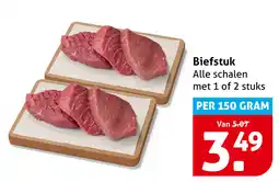 Hoogvliet Biefstuk aanbieding