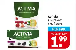 Hoogvliet Activia aanbieding