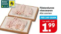 Hoogvliet Flinterdunne vleeswaren aanbieding