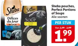 Hoogvliet Sheba pouches, Perfect Portions of Soups aanbieding
